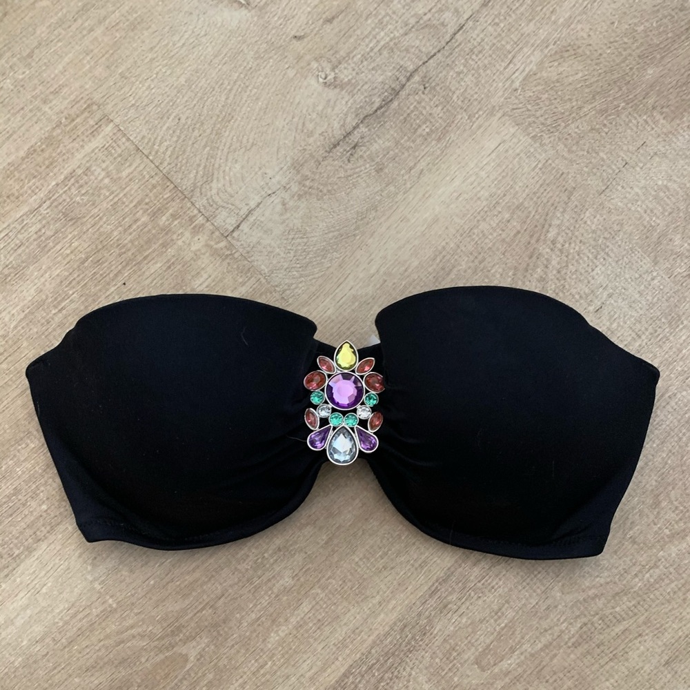 Bandeau bathing suit top